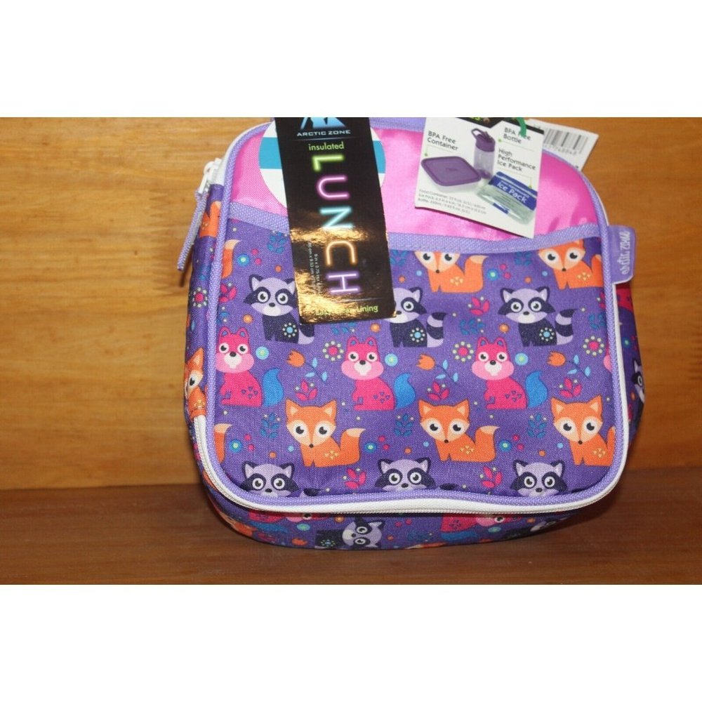 ARCTIC ZONE  Lunch Carrier Bag w/ Front Pocket & Handle BPA FREE Lunch  box only